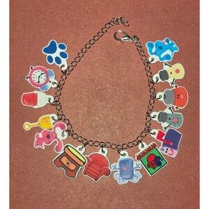 Blue's Clues Fan Art Charm Bracelet